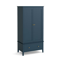 Navy deals blue armoire